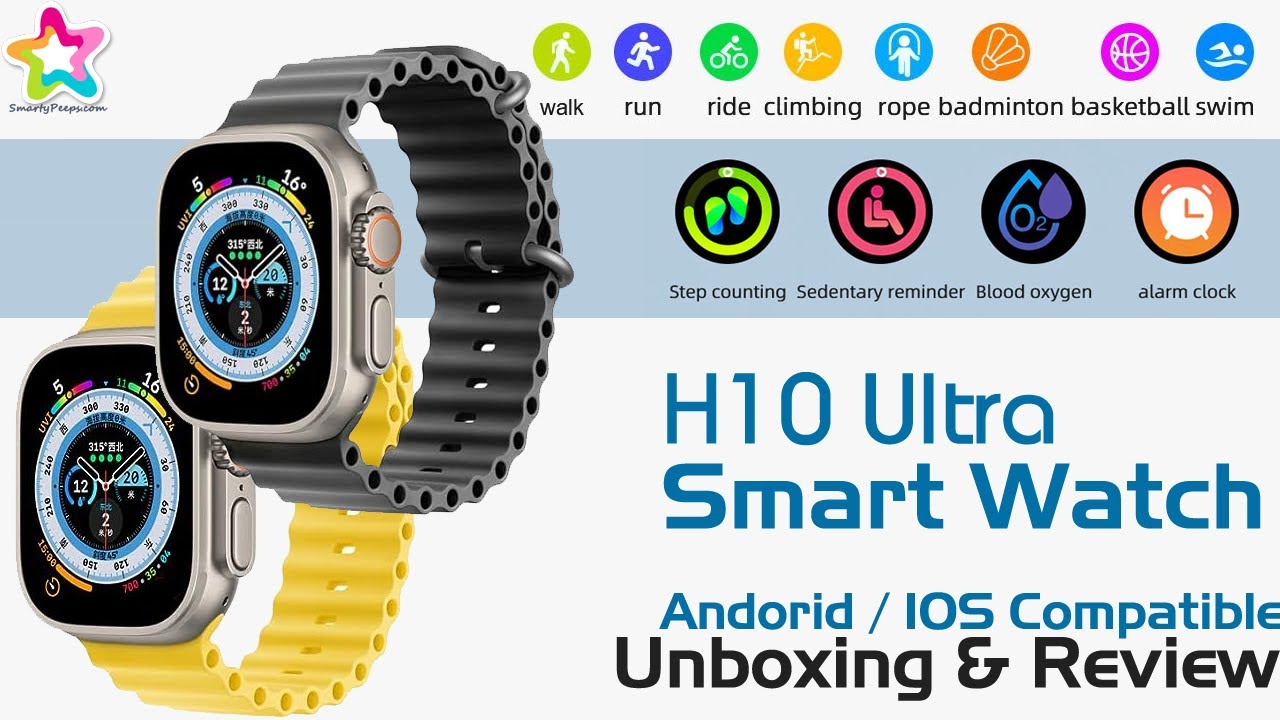 Smartwatch H10 Ultra Review: Your Budget-Friendly Apple Watch Clone!