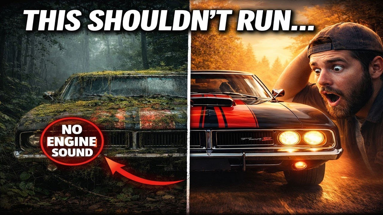 35 Years Abandoned Charger in Forest – Insane ASMR Restoration