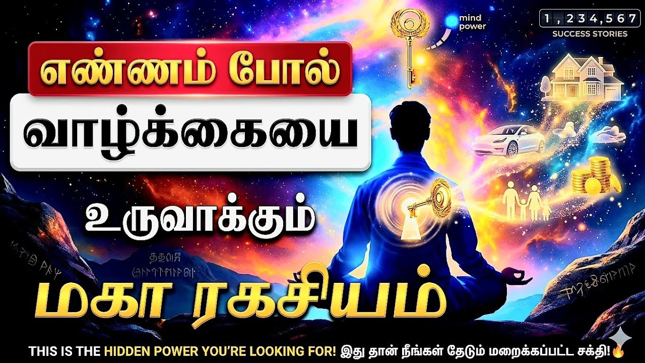 இதில்தான் உங்கள்  வாழ்க்கையின் வளர்ச்சி ரகசியம் ஒளிந்திருக்கிறது | Ultimate Law of Attraction Hack