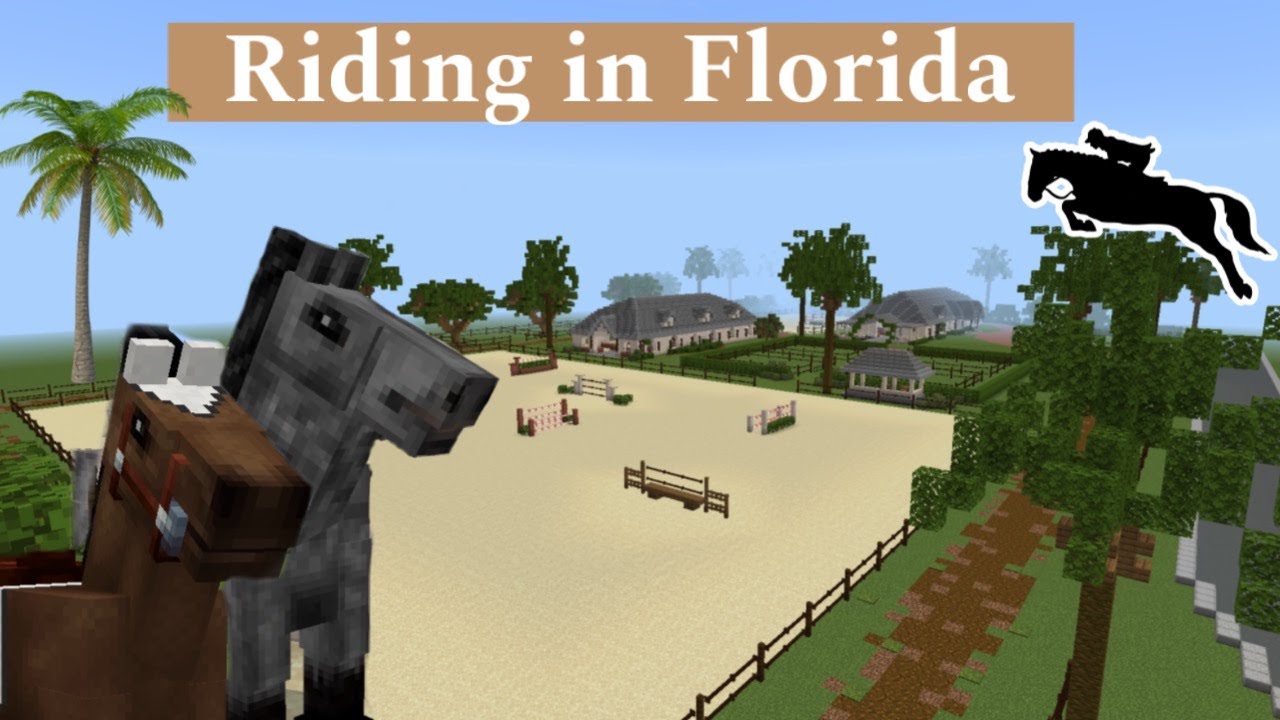 Showjumping In Florida | MINECRAFT Equestrian | DibbleCraft