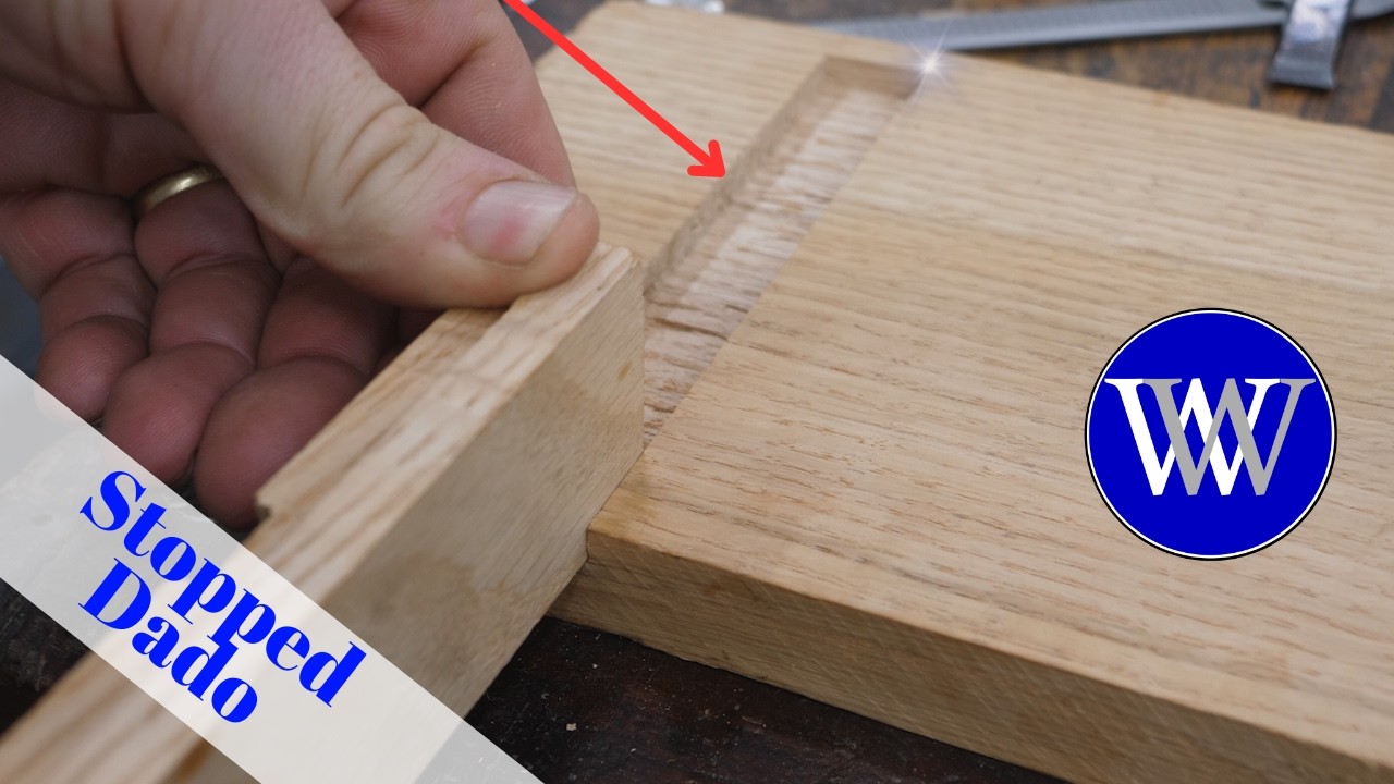 The Simple Way To Cut A Stopped Dado
