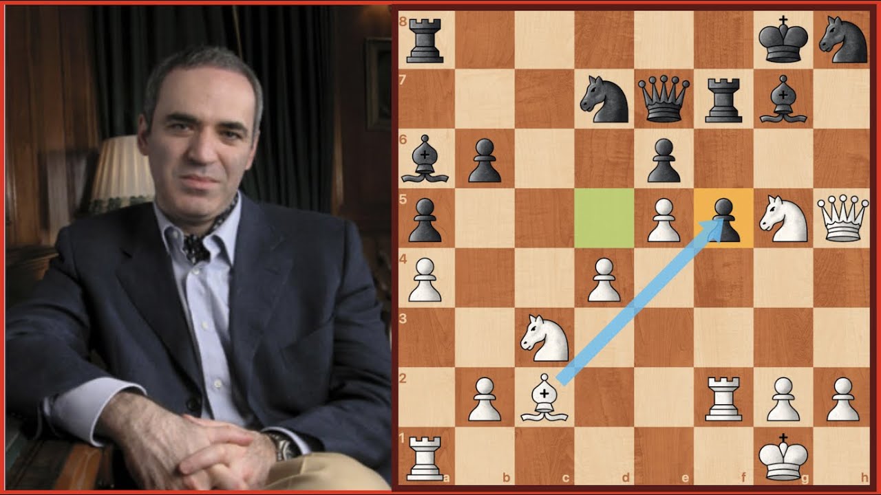 FELICIDADES KASPAROV ATAQUE BRUTAL CON SACRIFICIOS || Defensa Alekhine Letonia 1978 || Ajedrez Sachy