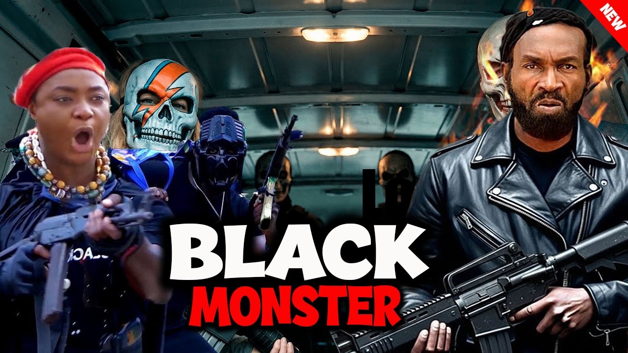 BLACK MONSTER (NEW MOVIE) - LIZZY GOLD, SYLVESTER MADU, SHARON FRANCIS #trending #movie
