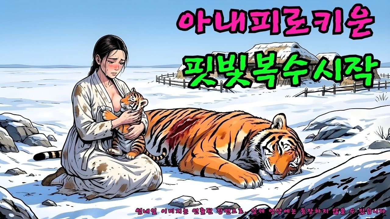 [눈물주의] 아내의 피로 키운 호랑이, 탐관오리를 향한 핏빛 복수 | 야담 | 야사 | 전설 | 민담 | 설화 | 옛날이야기 l 오디오북