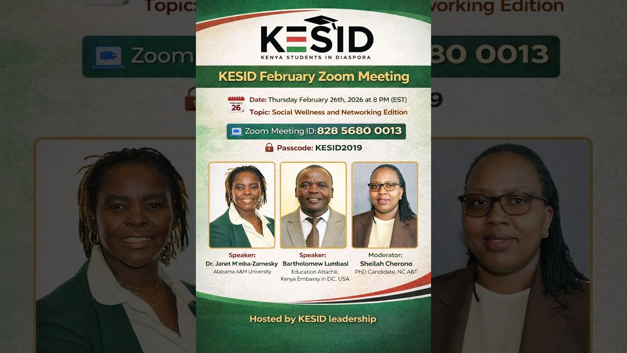 KESID February Zoom Meeting Theme: Social Wellness and Networking Edition
