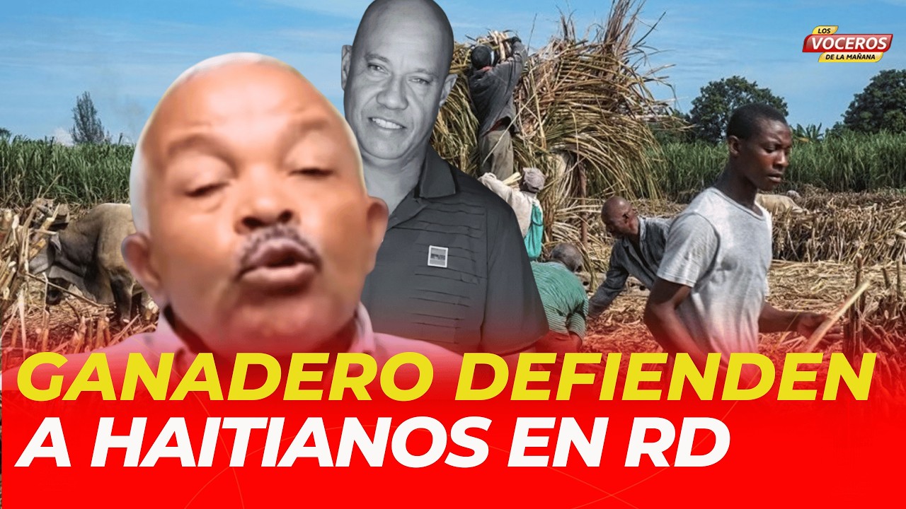GANADEROS DEFIENDEN A LOS ILEGALES HAITIANOS