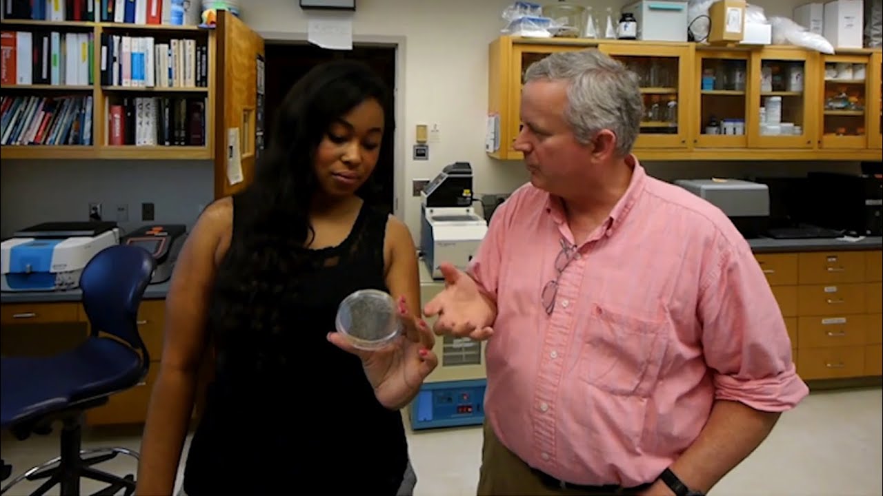Research Spotlight: Malcolm Campbell and Camille Johnson ’18