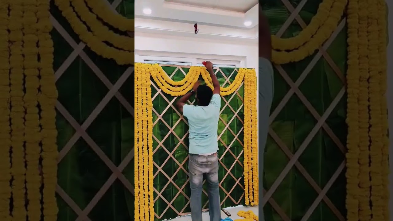 varamahalakshmi backdrop #wedding #babyshower #decoration #weddingplanner #eventdecorations