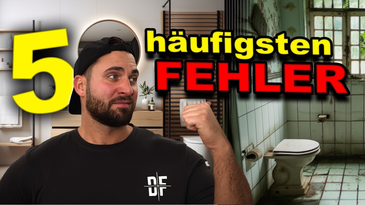 Die 5 GR&Ouml;&szlig;TEN FEHLER bei einer BADSANIERUNG