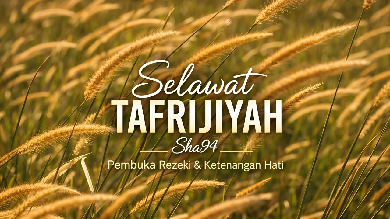 Selawat Tafrijiyah | Zikir Penenang Hati & Pembuka Rezeki | Sha94