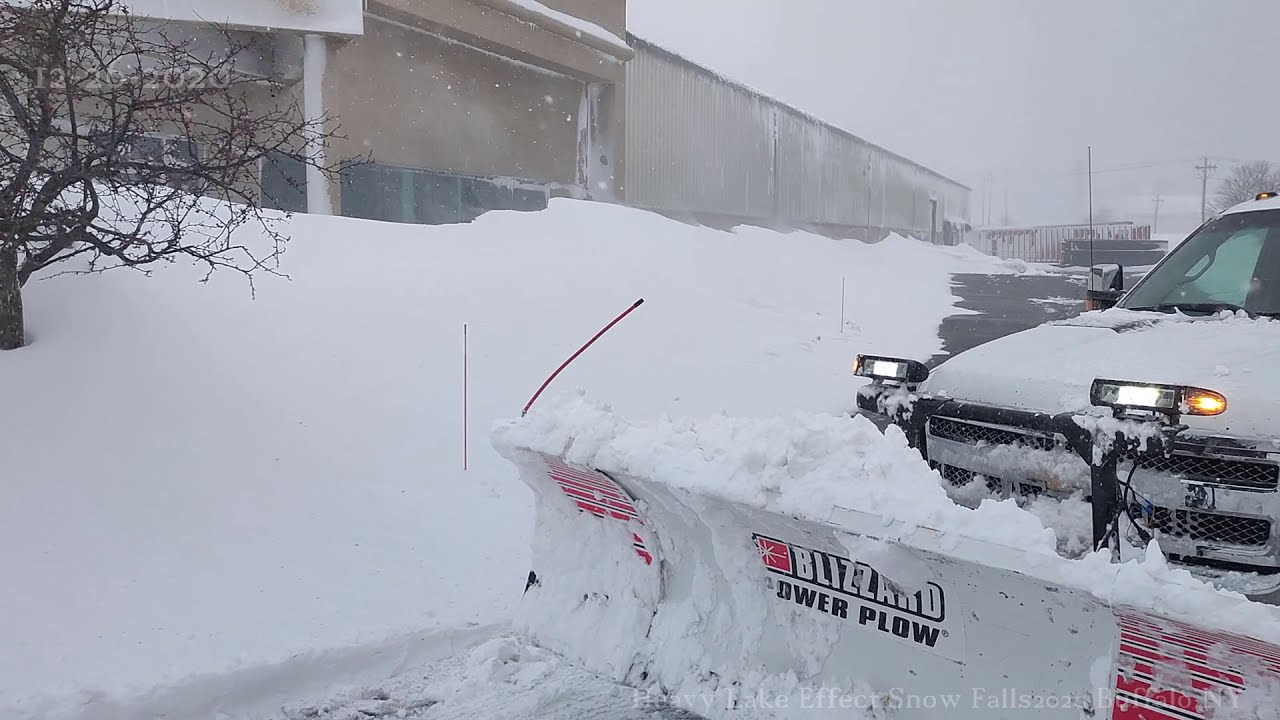 6ft.Snow Drift - Snow Plow 3ft Snow- Buffalo NY-12-26-2020
