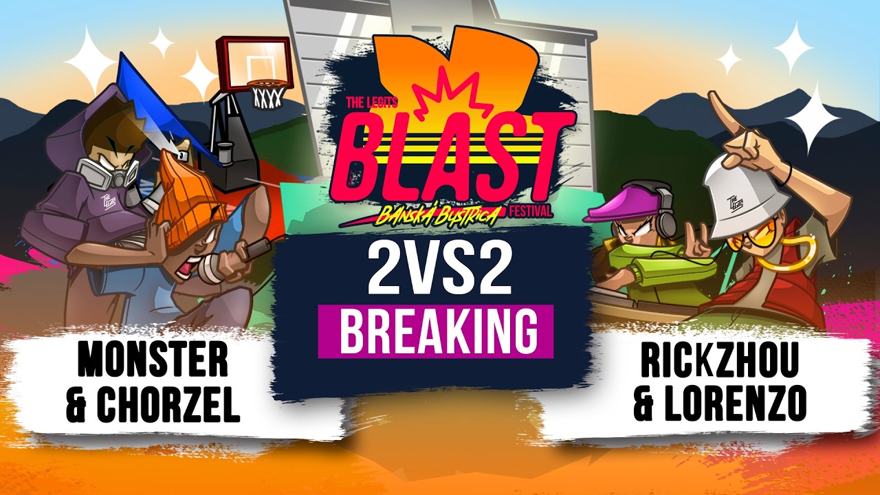 Monster & Chorzel против RickZhou & Lorenzo | 2 на 2 | Брейкинг Топ-32 | The Legits Blast 2026