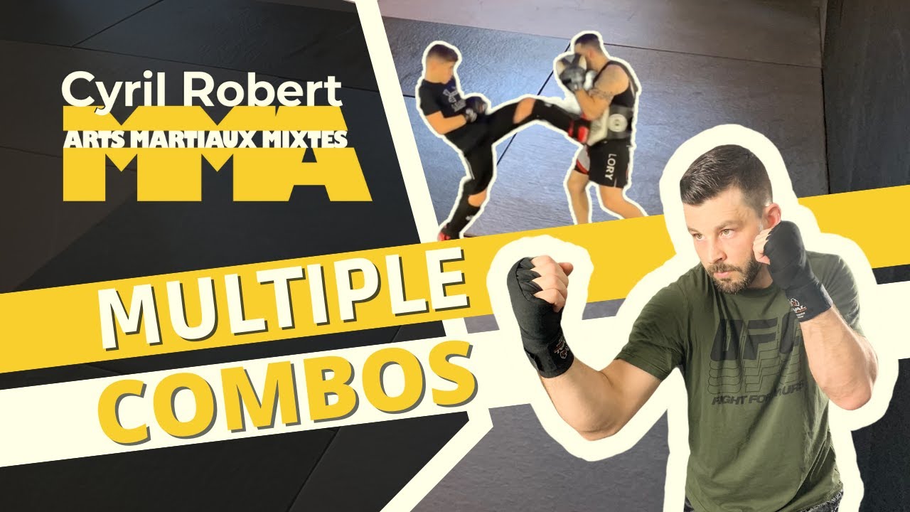 Multiple Combos Pour Créer Une Séquence | Arts Martiaux Mixtes