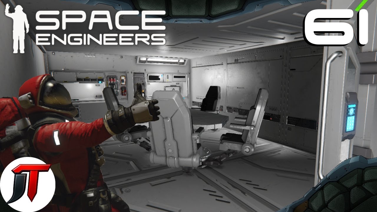 🛏️ Dortoir et rampe - SPACE ENGINEERS 61