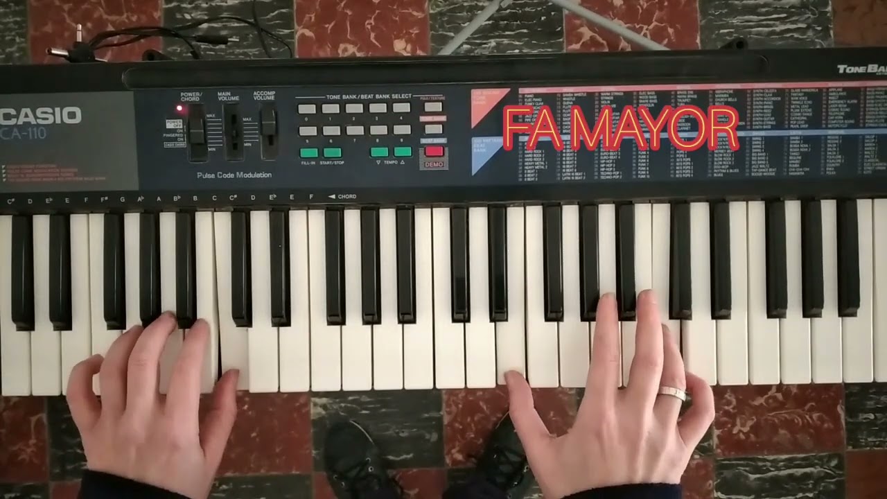 Mr. Crowley - Intro - Tutorial piano-teclado