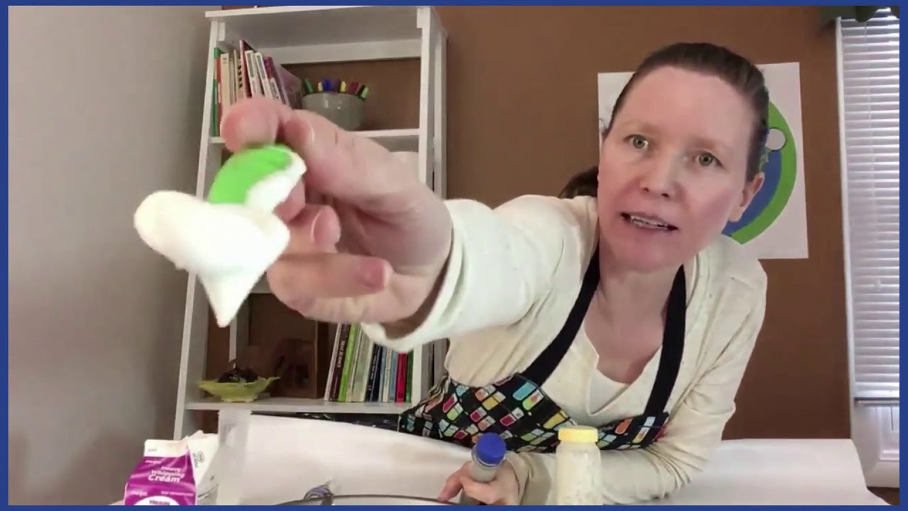 How To Make Butter With Kids-  A Science and STEM Activity