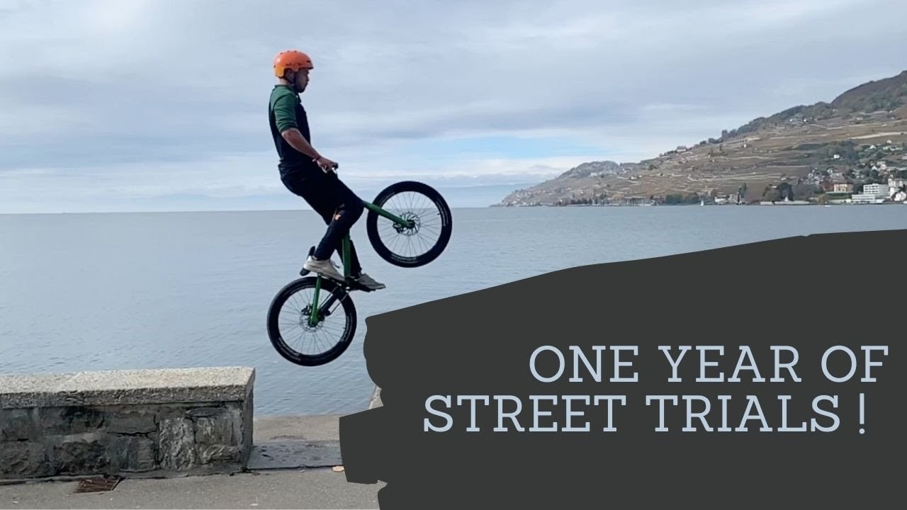 STREET TRIAL BIKE SESSION - After one year of riding