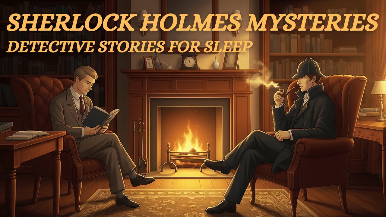 Relaxing Sherlock Holmes Sleep Stories by the Fireplace