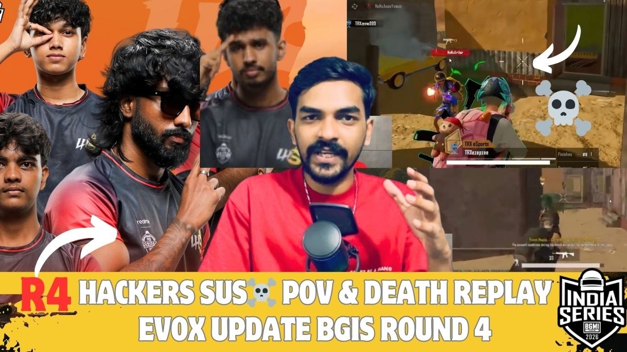 H@ckers Sus☠️ Pov & Death Replay😱| Evox Match Update BGIS Round 4 | Allegations | Junior Gaming