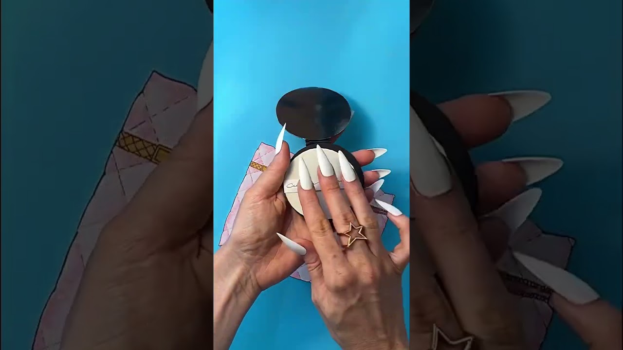 paper cosmetics, powder, highlighter