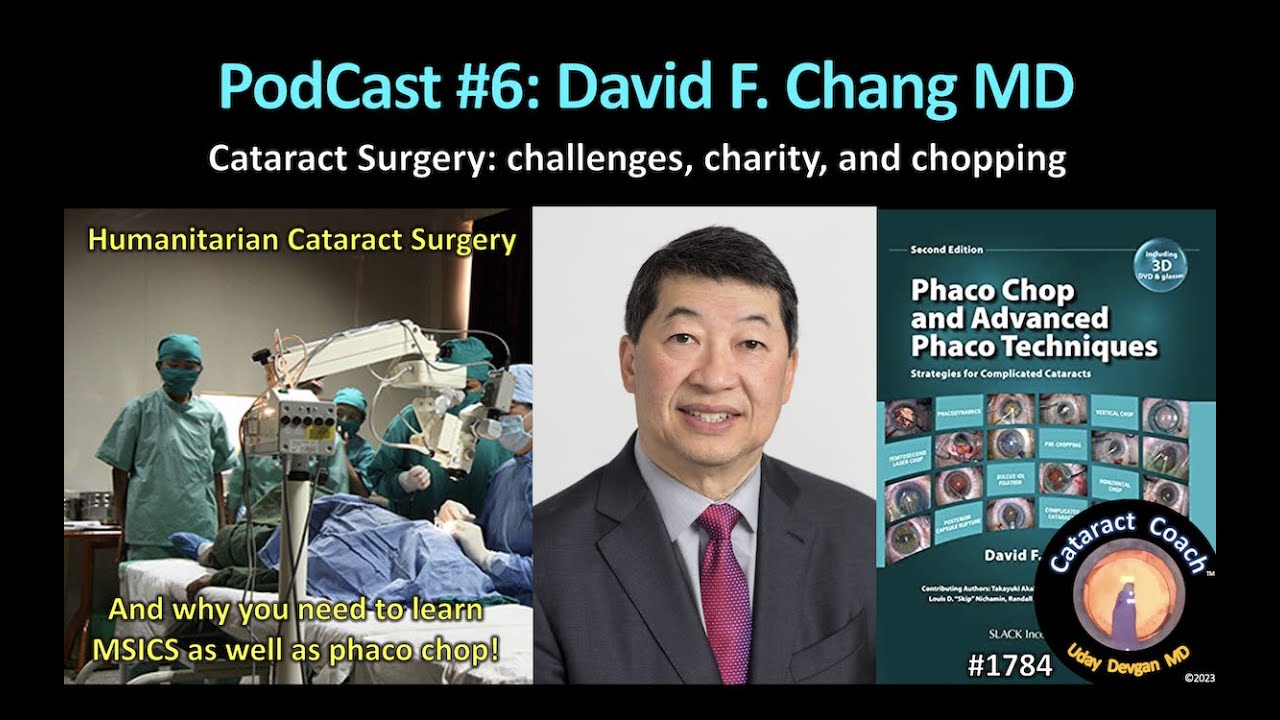 CataractCoach™1784: PodCast 6: David F. Chang MD