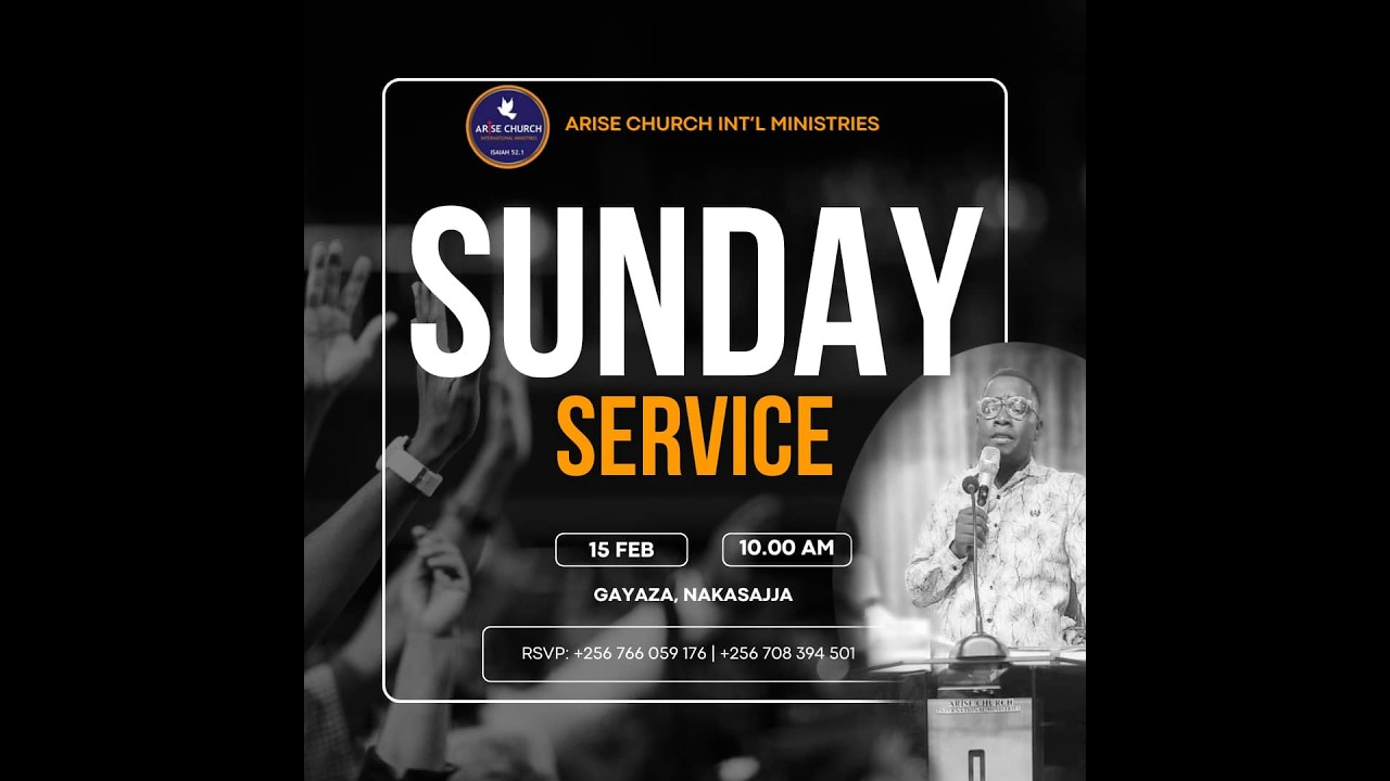 WELCOME TO OUR SUNDAY SERVICE LIVE  15th FEB 2026 M [MASAKA CRUSADE LOADING SUPPORT VIA 0708394501
