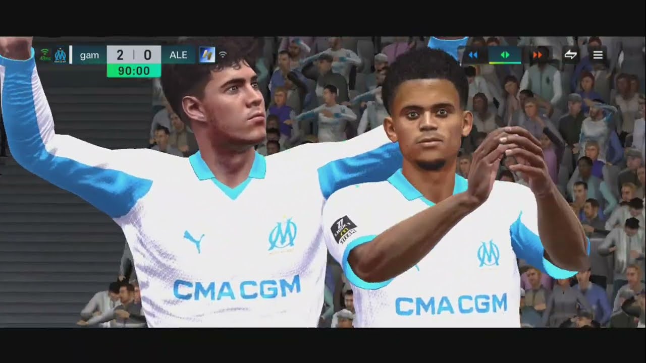 FC Mobile⚽: Olympique de Marsella⚪🔵 VS España🔴⚪ Division Rivals 🤝 Ascendiendo⬆️⬆️ en Campeón FC🔝🔝🔥🔥