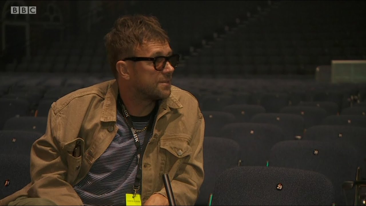 Damon Albarn interview on BBC North West Tonight (2021)