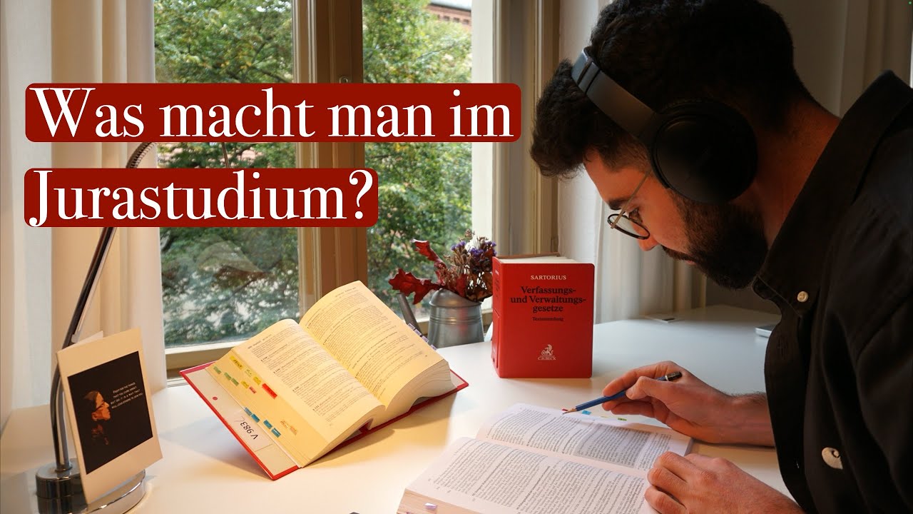 Was macht man im Jurastudium?
