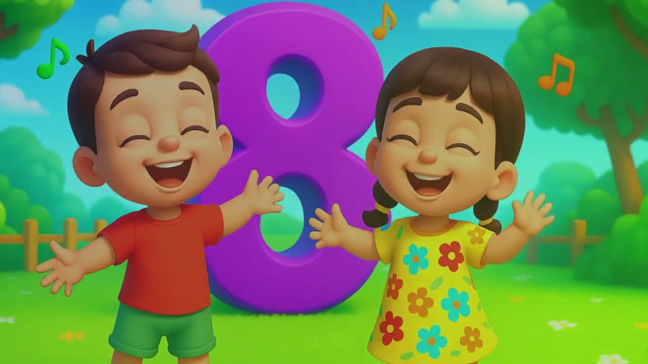 تعليم الأرقام من 1 إلى 10 للأطفال | One One Jump So Fun | Learn Numbers 1 to 10 Song