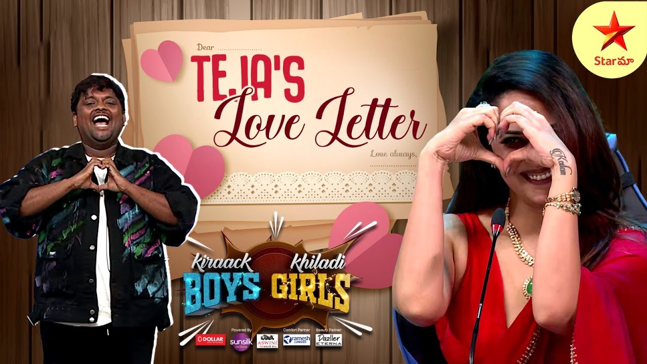 Kiraak Boys Khiladi Girls | Teja Writes a Love Letter to Anasuya | College Theme | Star Maa