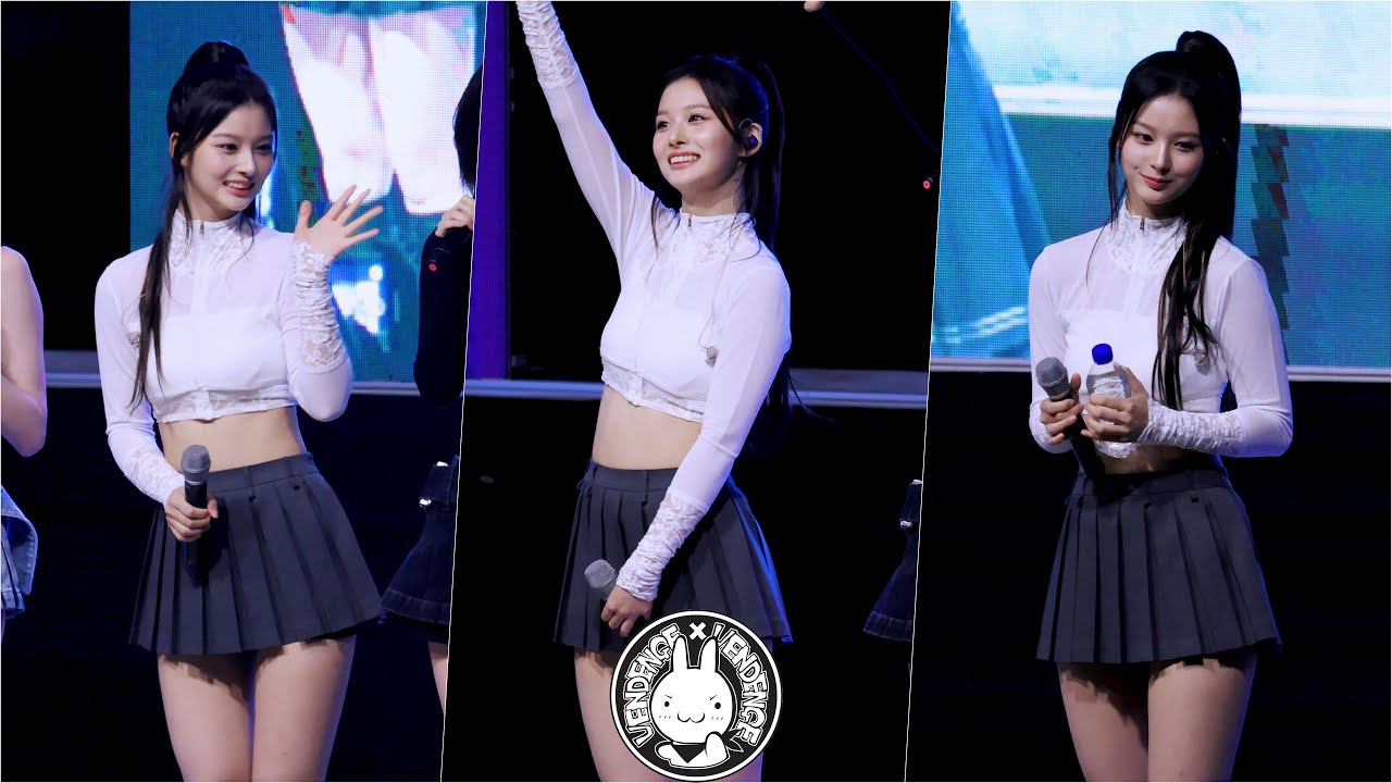 [4K] 240527 엔믹스 설윤 직캠 '멘트 모음' NMIXX(SULLYOON) Fancam @신한대학교 축제  By 벤뎅이