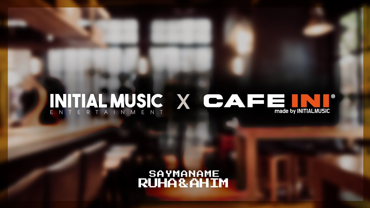 [CAFE INI X INITIAL MUSIC] 비오는 주말 감성 카페에서 듣기좋은 음악 | CAFE GROOVE MUSIC MIXSET | RUHA&AHIM (루하&아힘) |4K