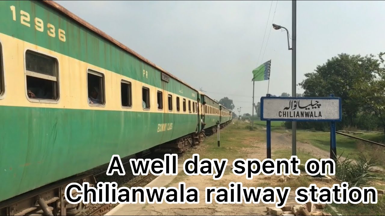 Travelling towards Chillianwala Railway Station || Punjab || Mandi bahauddin