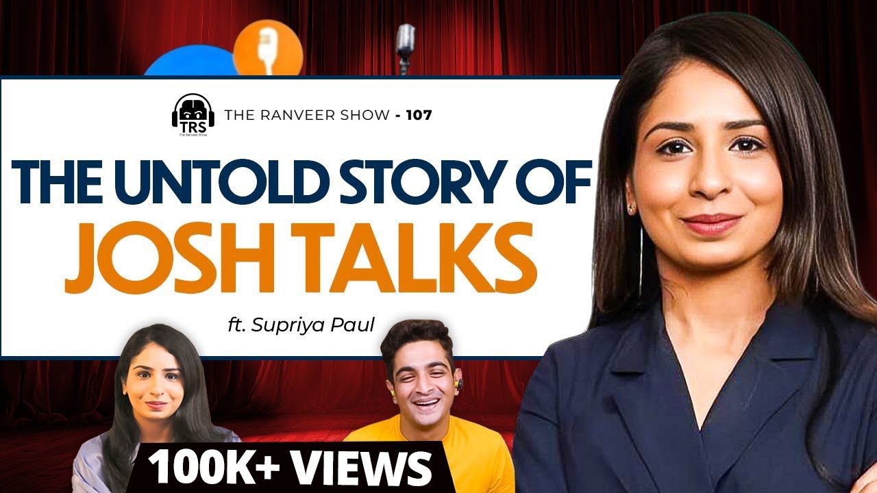 The Untold Story of Josh Talks | Supriya Paul, Co-Founder | Leadership Lessons | TRS 107