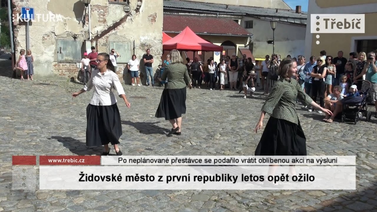 Židovské město z první republiky letos opět ožilo