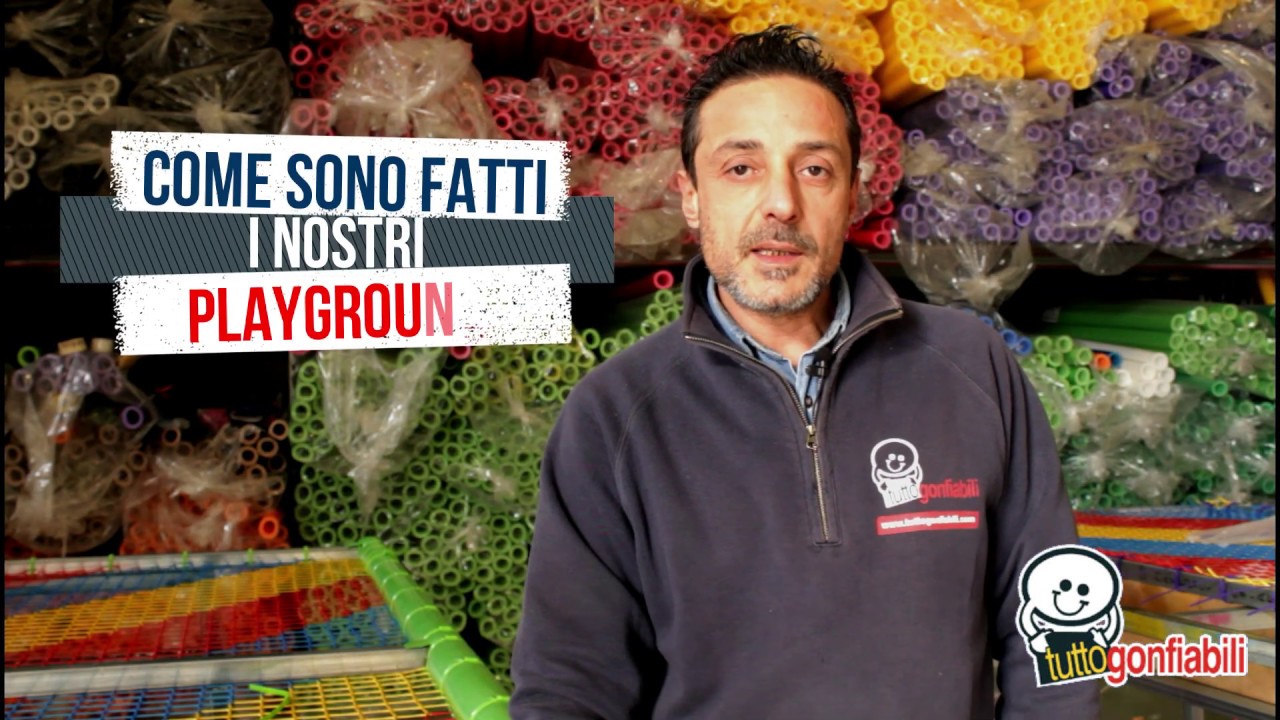 COME REALIZZIAMO I NOSTRI PLAYGROUND