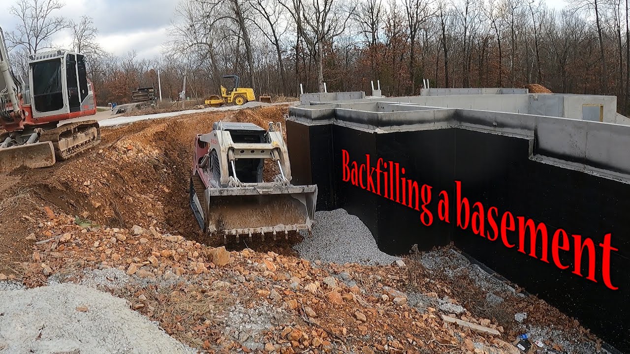 Backfilling A Garage And Basement