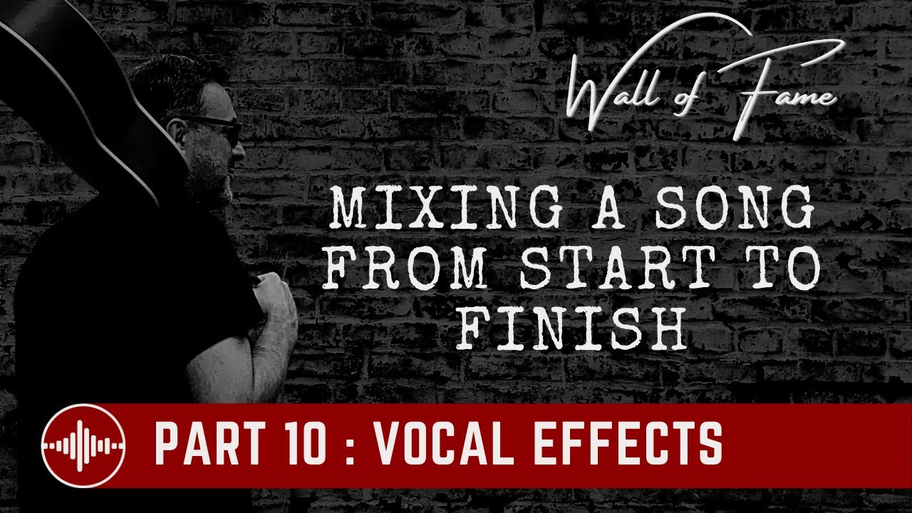 Adding Aphex, Delay, Plate and Chamber Reverbs to Vocals