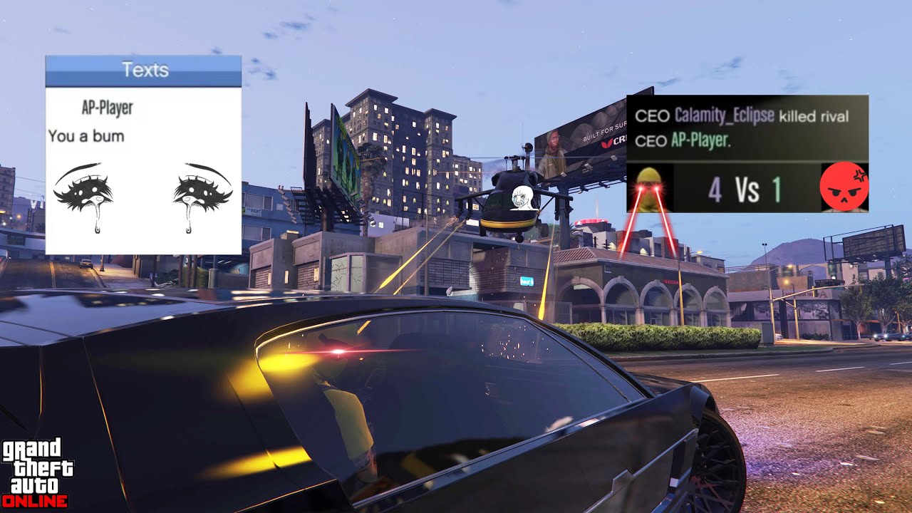 Griefing Egirl Calls Me A Bum So I Trolled Her As A Minion In GTA ONLINE