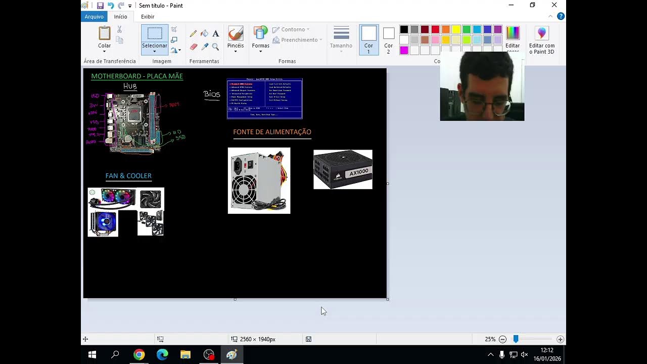 Live de Tirar Dúvidas 16/01/2026 - Peças Do Computador (Parte 3)