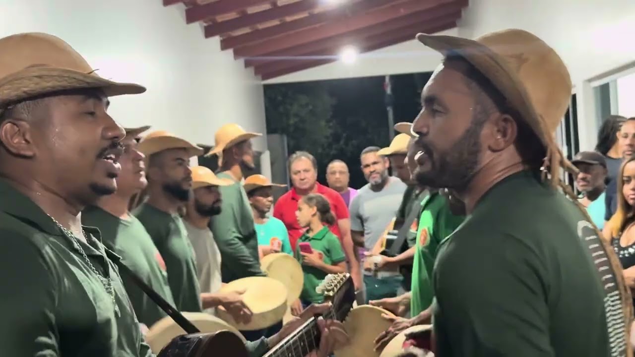 Roda de Rafael e Naldinho na folia de Chapada de Natividade!