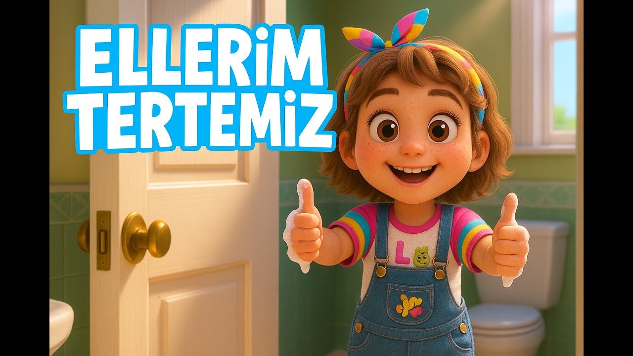 . Ellerim Tertemiz – Eğlenceli Çocuk Hijyen Şarkısı | El Yıkama Şarkısı