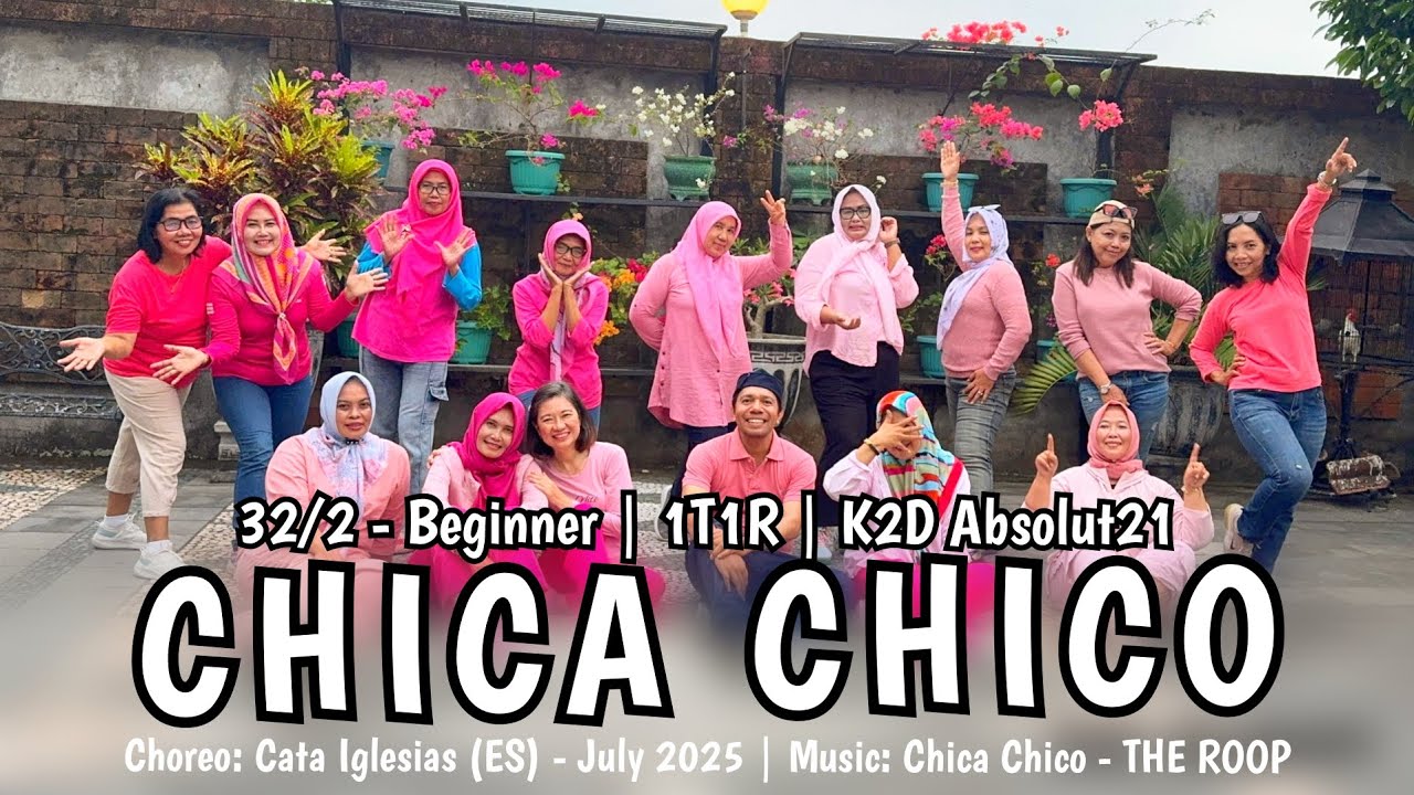 CHICA CHICO Line Dance | Beginner | @catiiglesias754 (ES) - July 2025