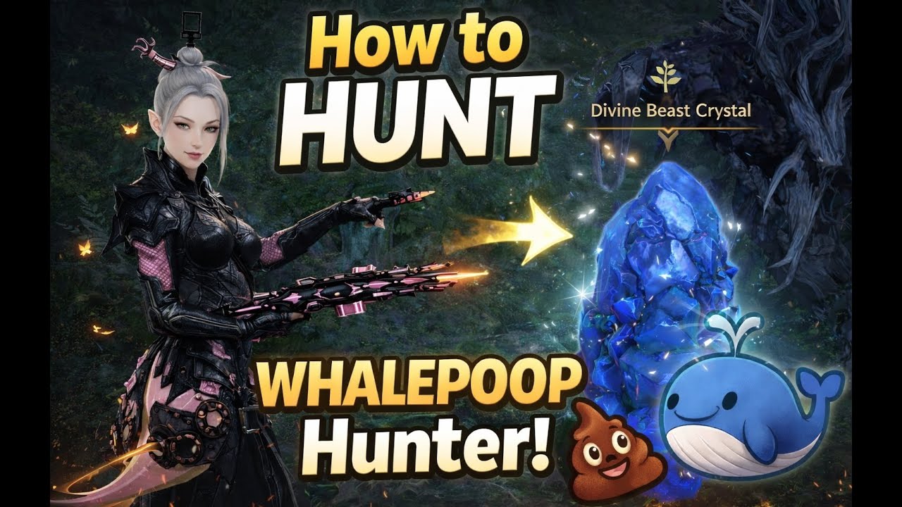 Where to hunt the Whale Guide (T&L)