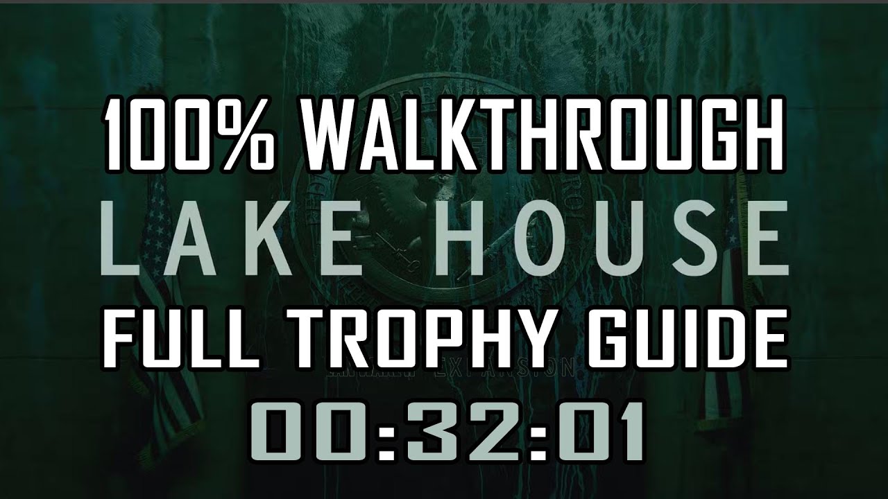 ALAN WAKE 2 - Lake House DLC - 100% Walkthrough in 32:01 - Full Trophy / Achievement Guide