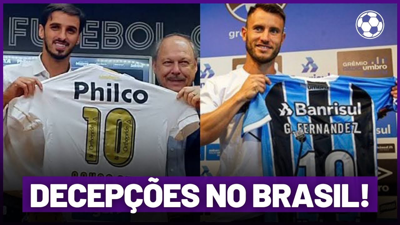 Gringos “camisa 10” que fracassaram no Brasil | GOL DE CANELA