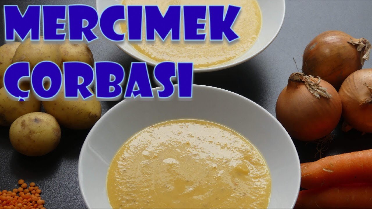 Merçimek Çorbası (Thermomix) | Yemek Tarifi | Türk mutfağı | Ding Dong Mutfağı