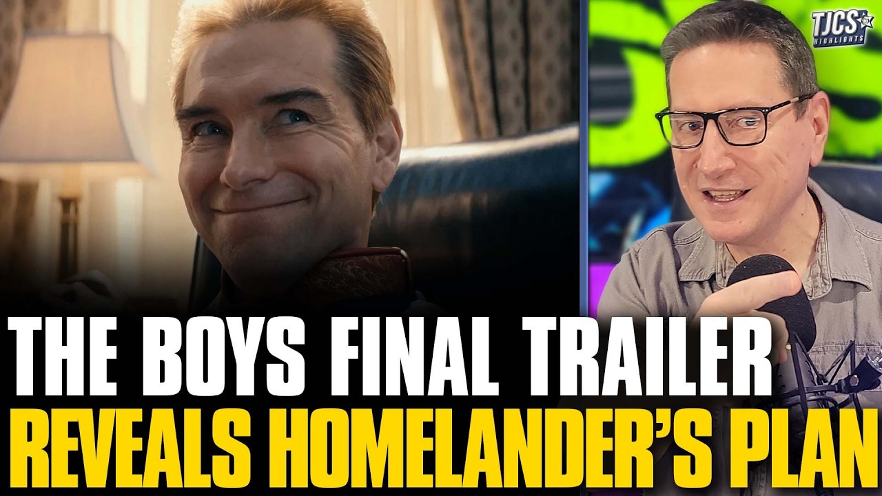 The Boys Final Season Trailer Reveals Homlander's Plan