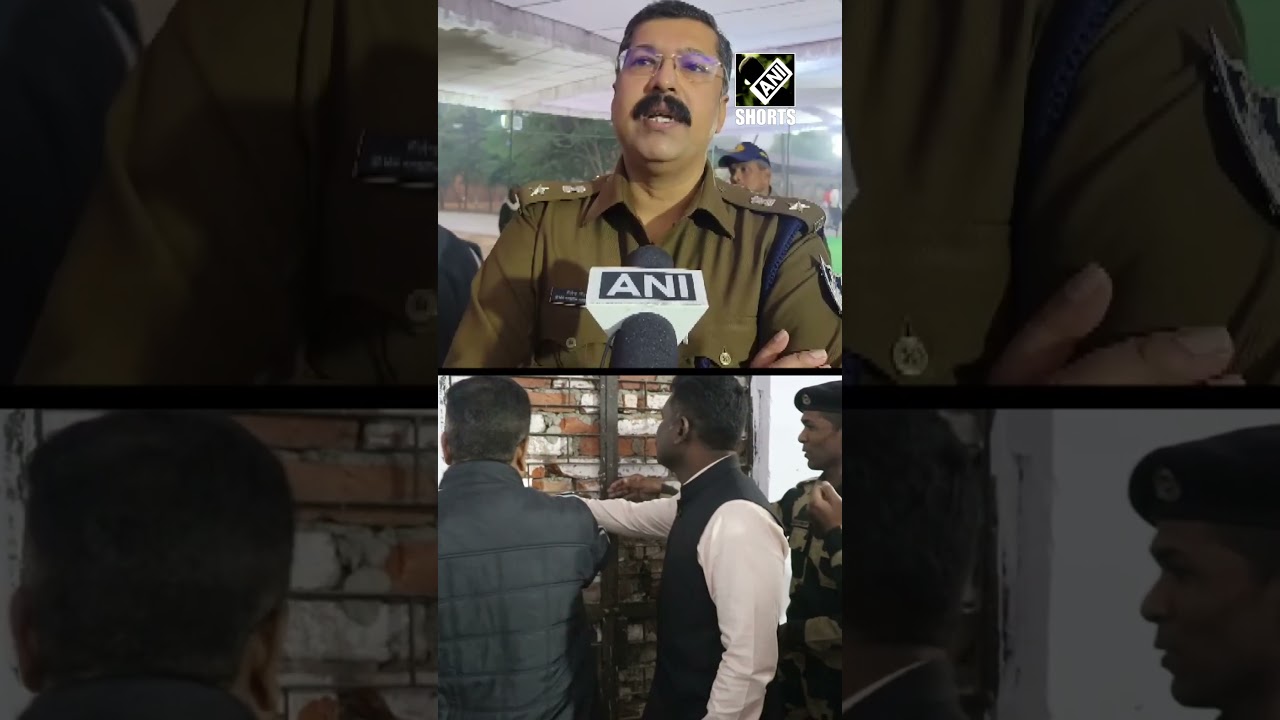 Brick wall secured EVM strong room opened in Morena as counting of votes begins for MP assemblypolls